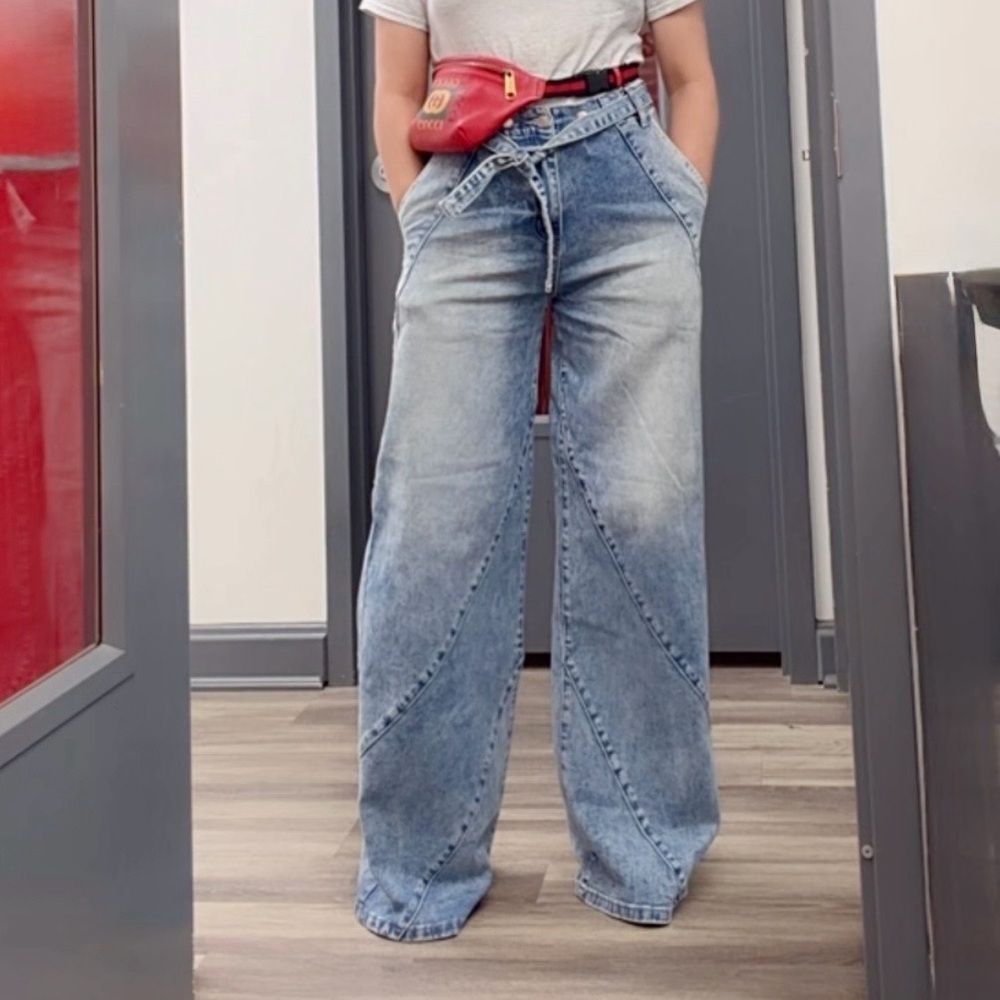Stylish Blue Women's Jeans 28 - Picture 5 of 8